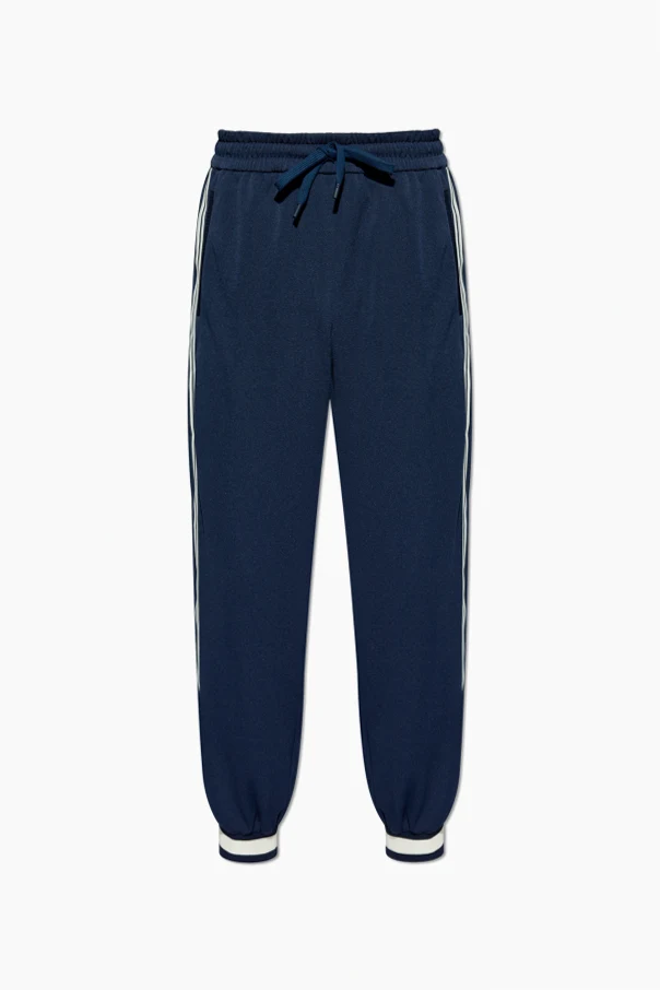 MARINEBLAU Hosen mit Streifen