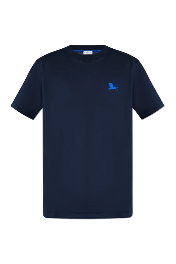 GRANATOWY T-shirt  logo