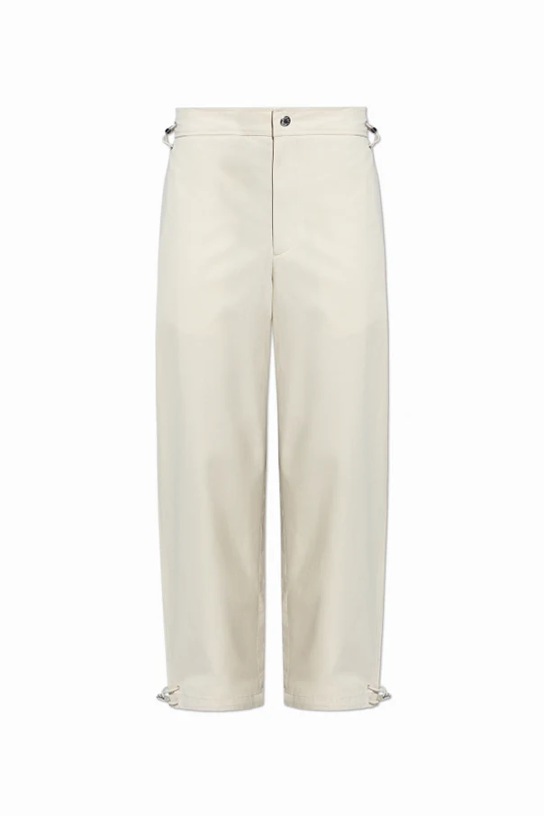 CREME Hosen mit lockerem Schnitt