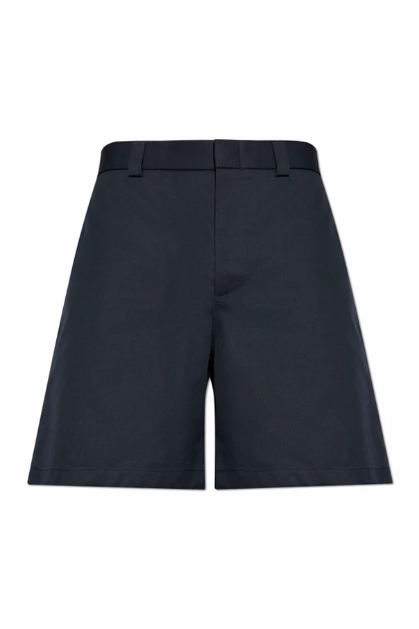 MARINEBLAU Shorts mit Logo