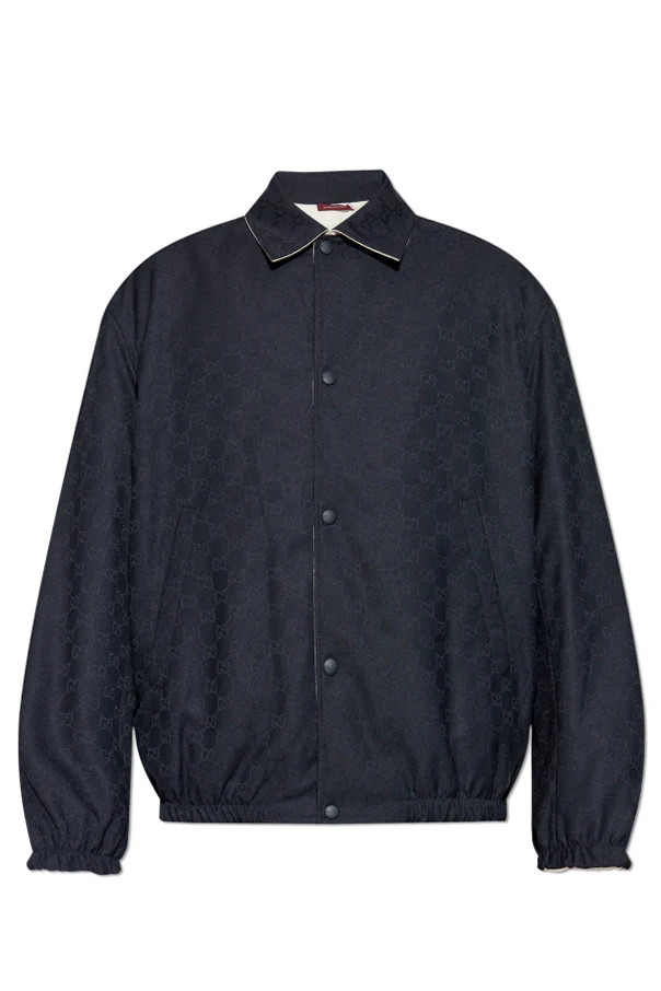 MARINEBLAU Wendbare Jacke mit Monogramm