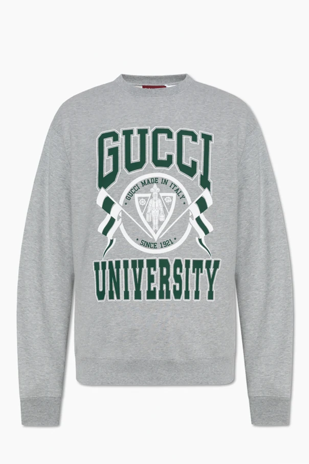 GRAU Sweatshirt mit Aufdruck