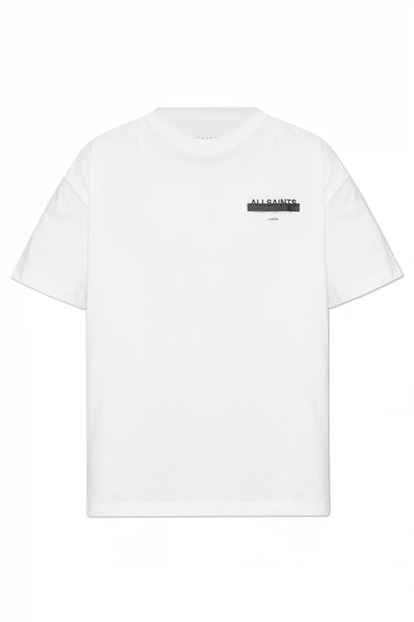 BIAŁY  T-shirt `Redact`