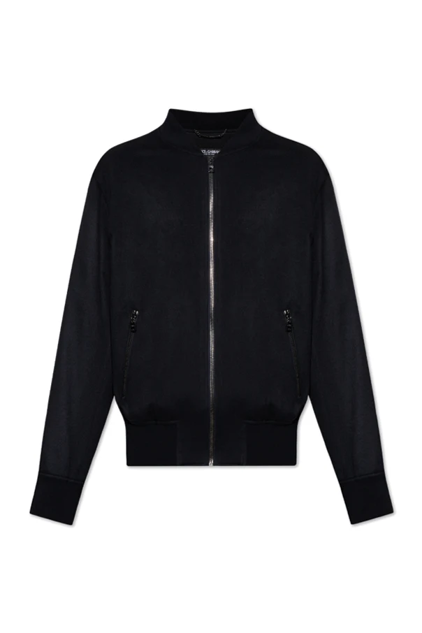NAVY BLUE Cashmere Jacket
