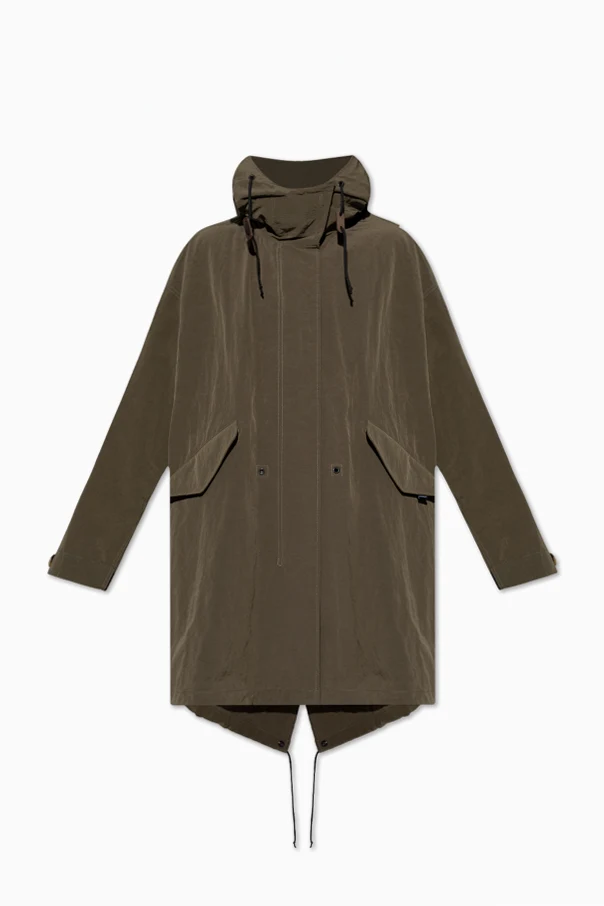 GREEN Jacket type parka