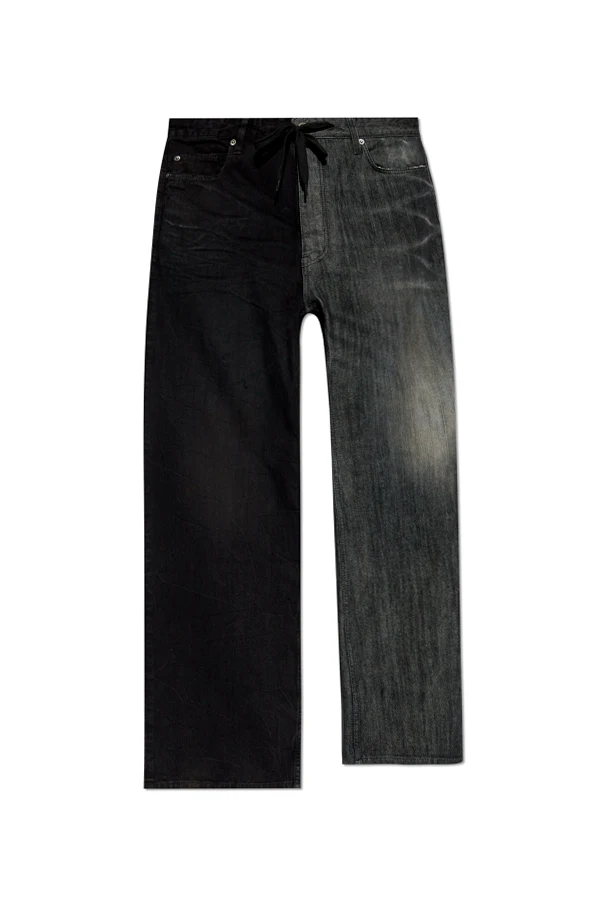 BLACK Wide-Leg Jeans