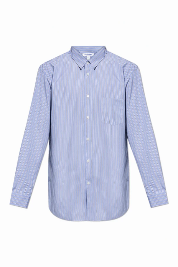 BLAU Hemd mit Streifenmuster