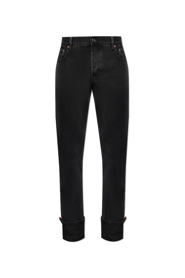 SCHWARZ Jeans mit Logo