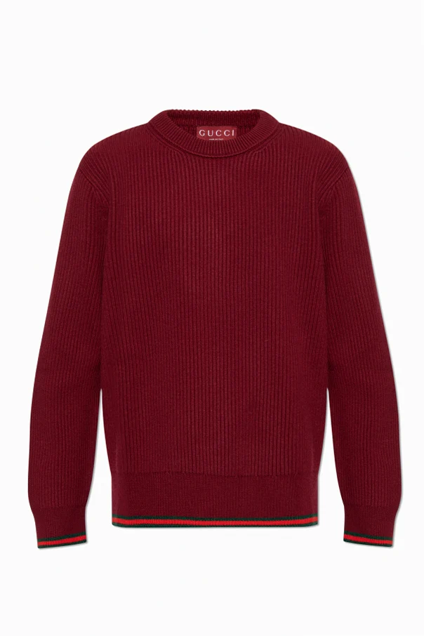BURGUNDER Wollpullover