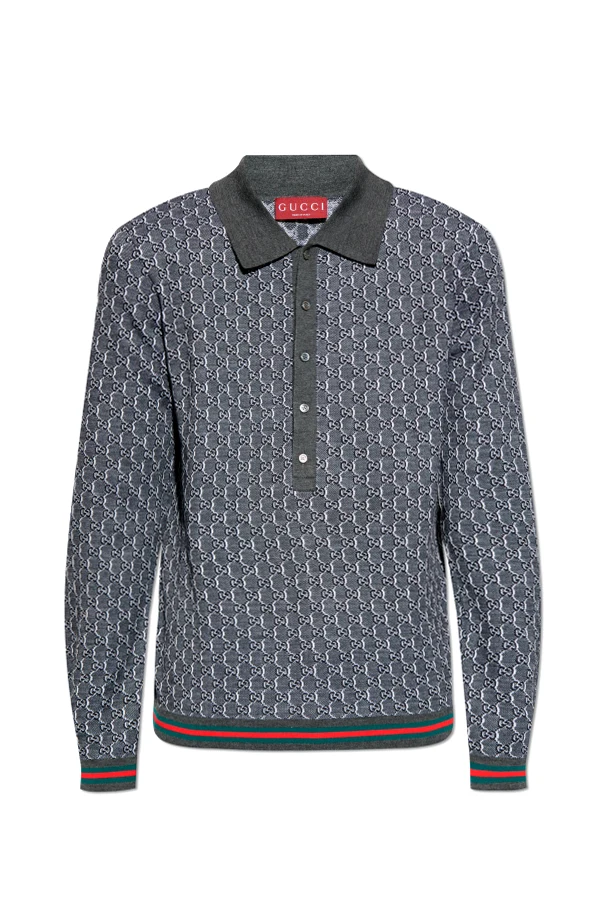 GRAU Polo mit Logo