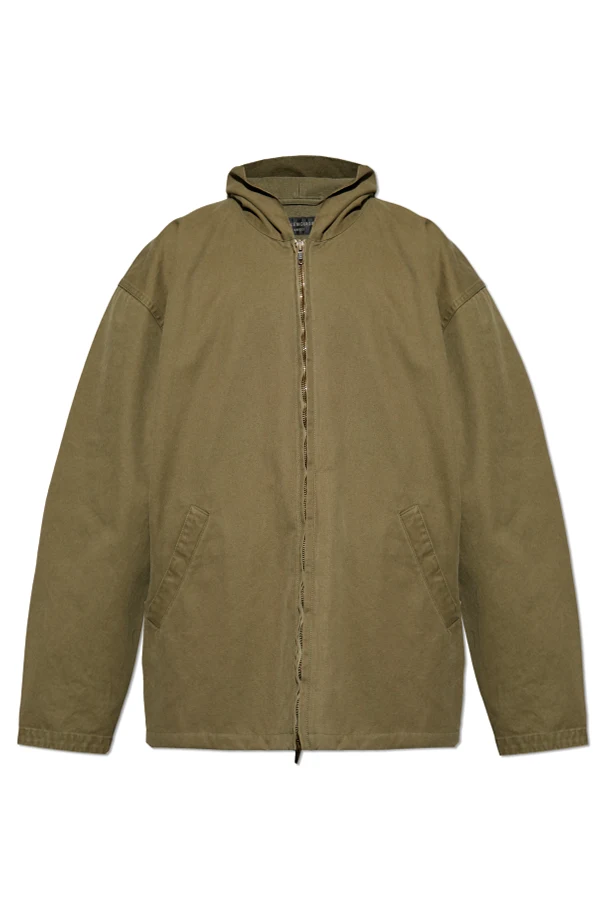 GRÜN Jacke mit Kapuze