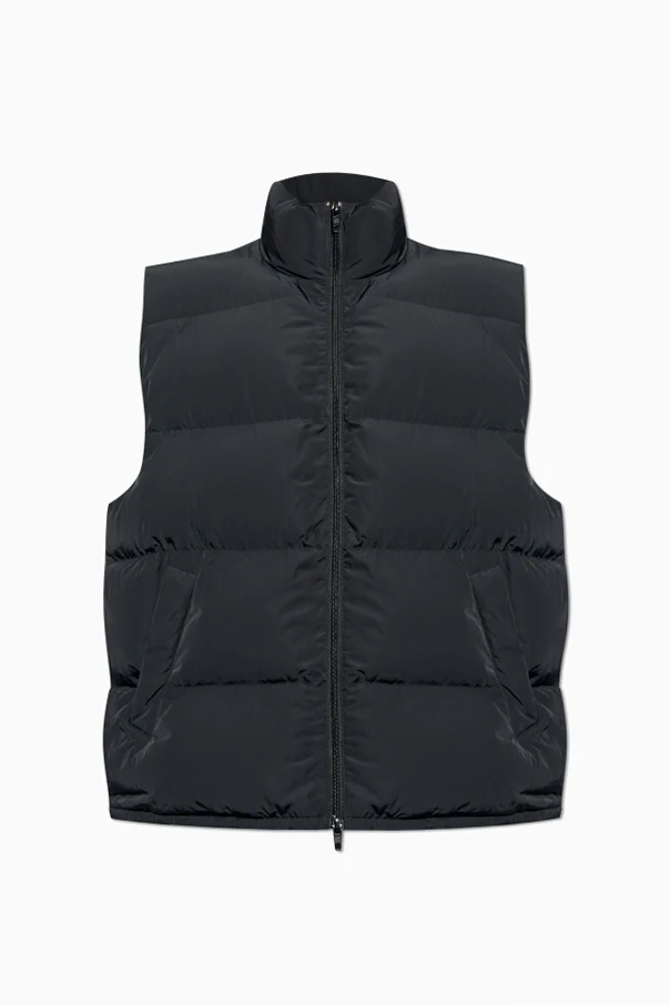 BLACK Padded vest from the Skiwear collection
