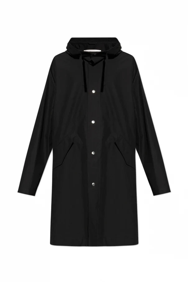 SCHWARZ JIL SANDER Parka-Typ Jacke
