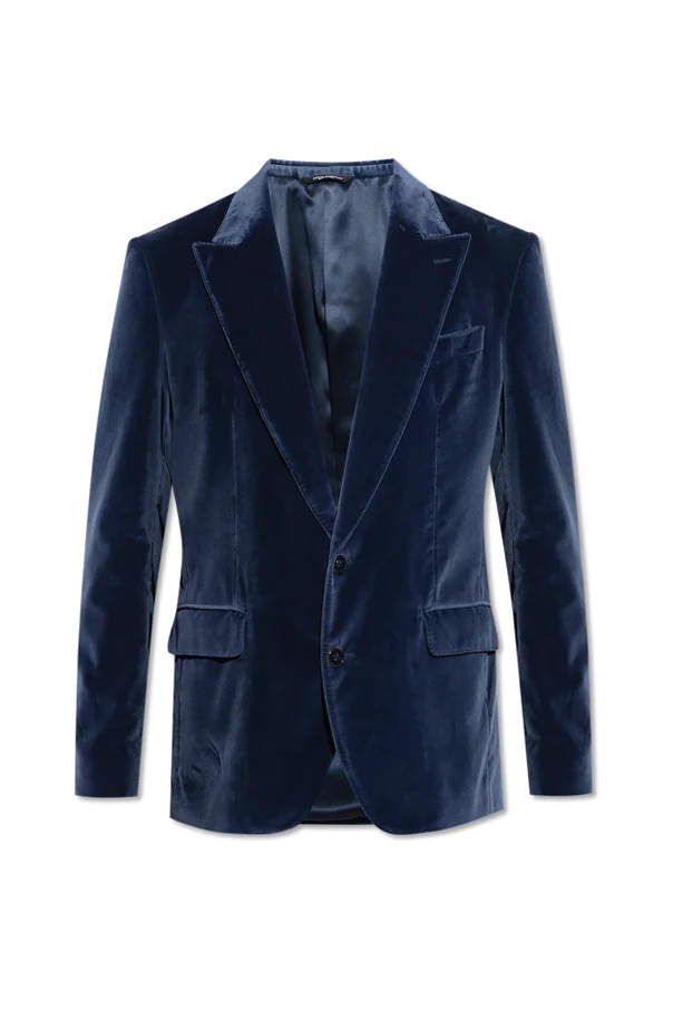 BLUE Velvet jacket