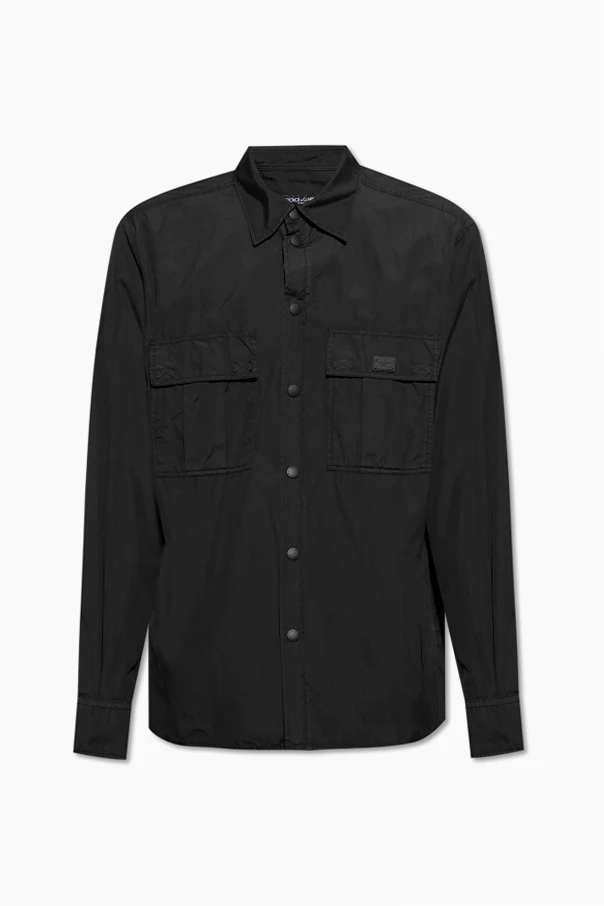 BLACK Shirt with pockets