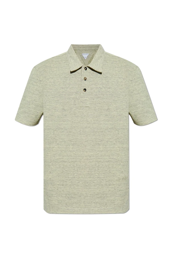 ZIELONY Bawełniane polo