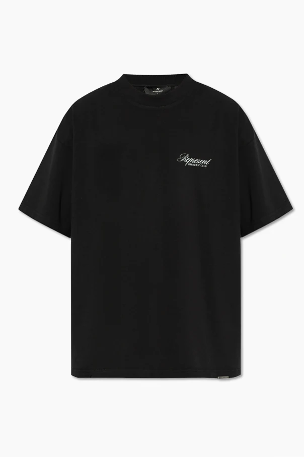 BLACK T-shirt Owners Club Script