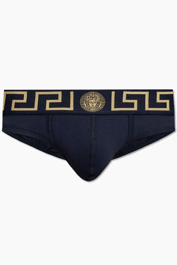 NAVY BLUE Cotton briefs