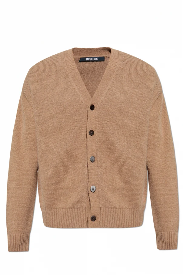 BRĄZOWY Kardigan `The Jacquemus`