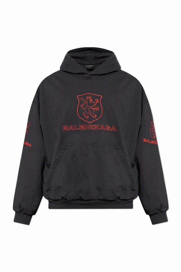 CZARNY Bluza z efektem zagniecenia