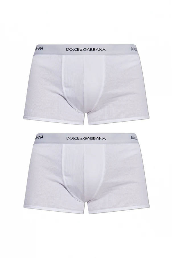 WHITE Two-pack boxers