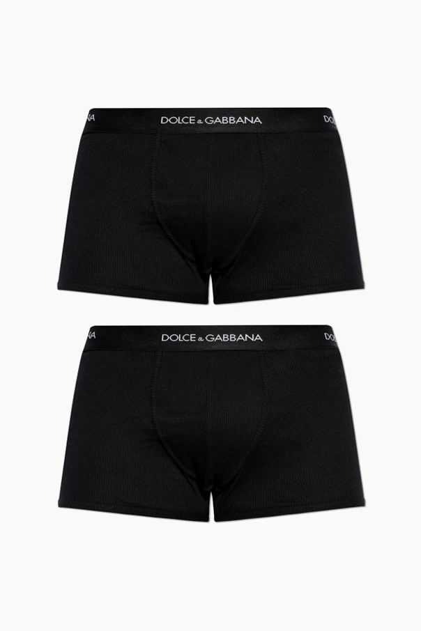 BLACK Two-pack of boxers