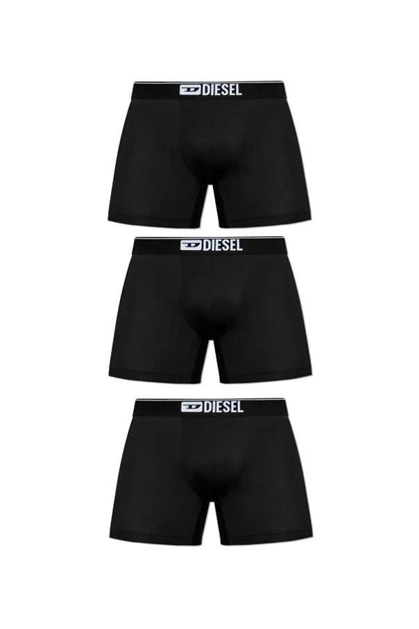 BLACK Three-pack of boxers MAX-3PACK