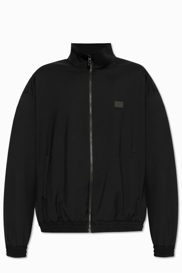 BLACK Woolen jacket