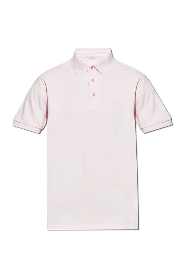 ROSA Baumwoll-Poloshirt mit Logo