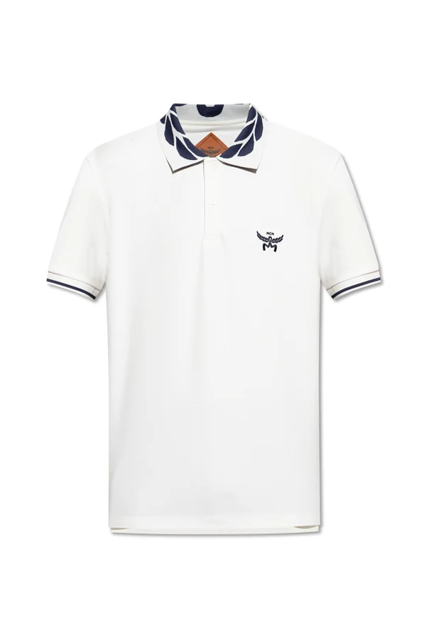 WHITE Polo with Logo