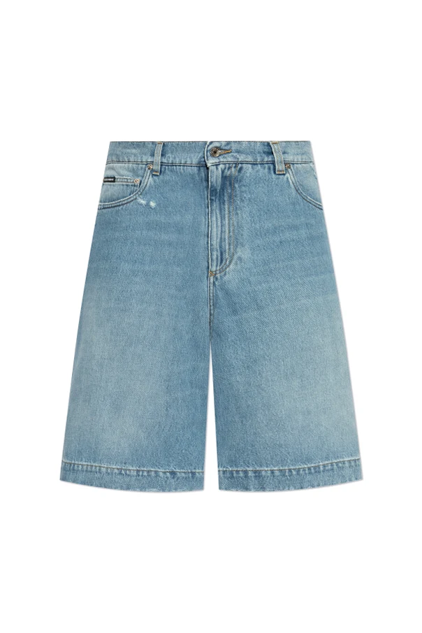 light blue Denim shorts