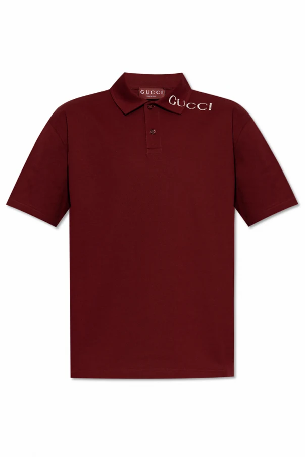 BURGUNDER Polo mit Logo