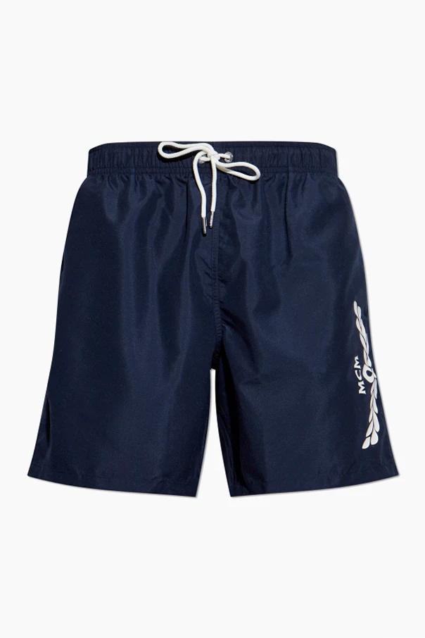 GRANATOWY Szorty kąpielowe