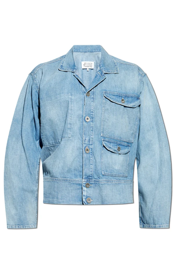 BLAU Leichte Jeansjacke