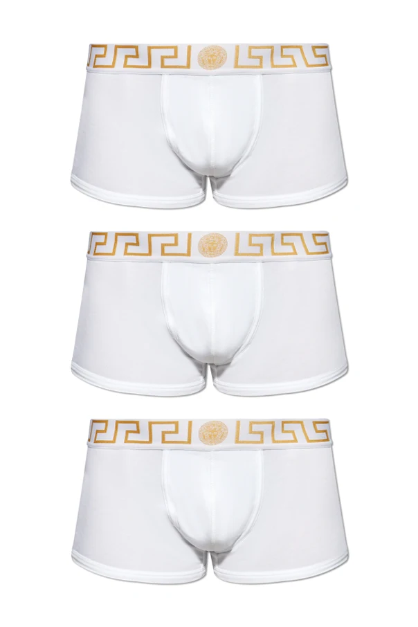 BIAŁY  Trójpak bokserek