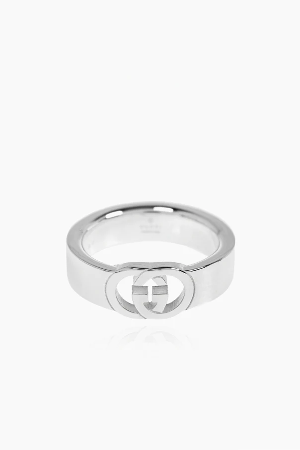 SILBER Silberner Ring mit Logo