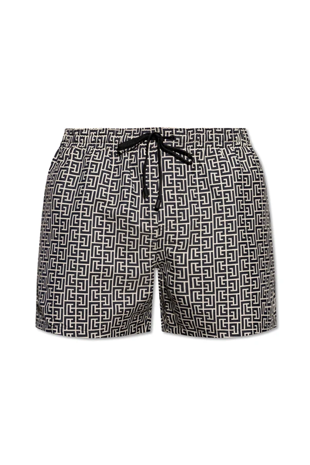 CZARNY Szorty kąpielowe