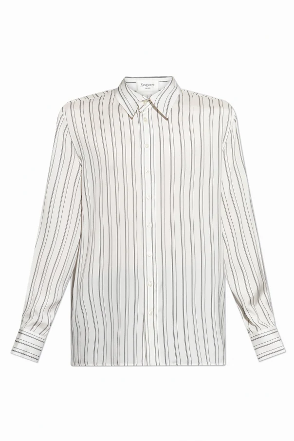 WEISS Hemd mit Streifenmuster
