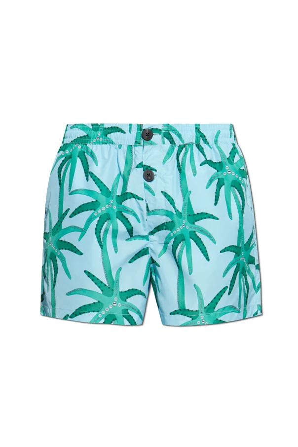 NIEBIESKI Szorty kąpielowe