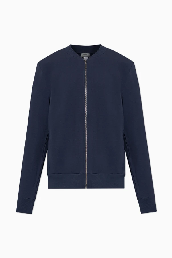 NAVY BLUE Cotton sweatshirt with pockets