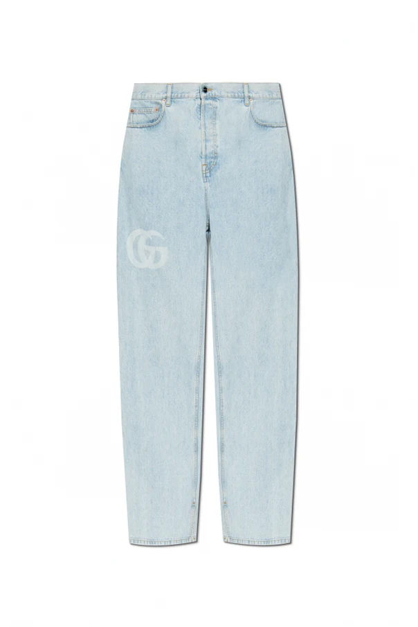 HELLBLAU Jeans mit Logo