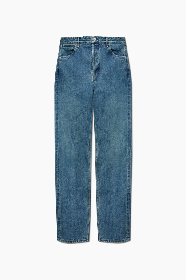 BLAU Jeans mit Logo