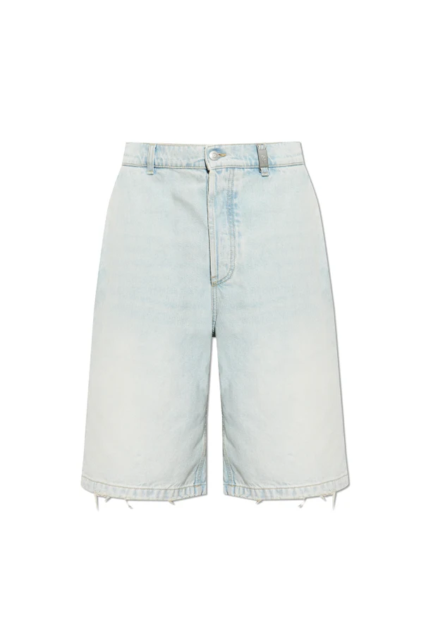 light blue Denim shorts