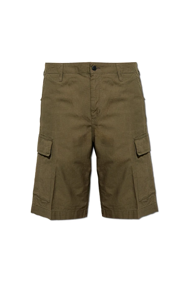 GREEN cargo shorts