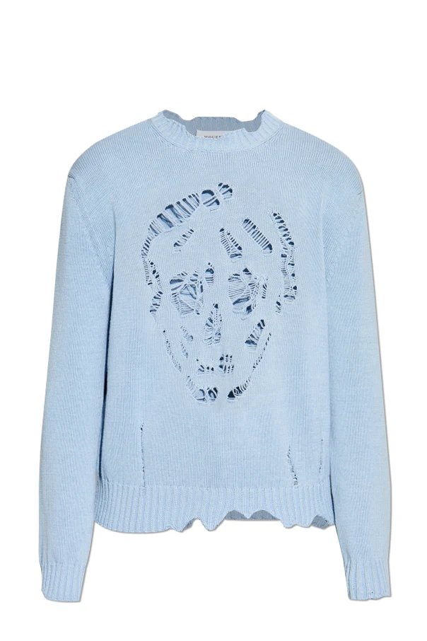 HELLBLAU Baumwollpullover