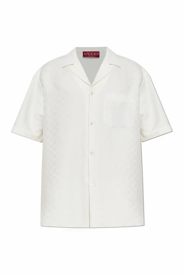 WEISS Hemd mit GG-Muster