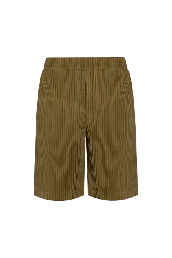 GRÜN Plissierte Shorts