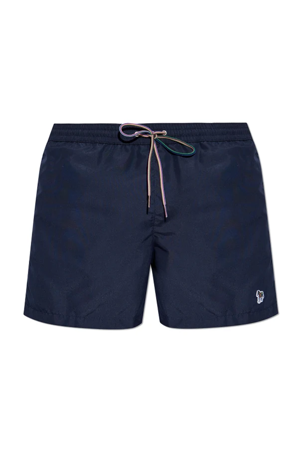 GRANATOWY Szorty kąpielowe