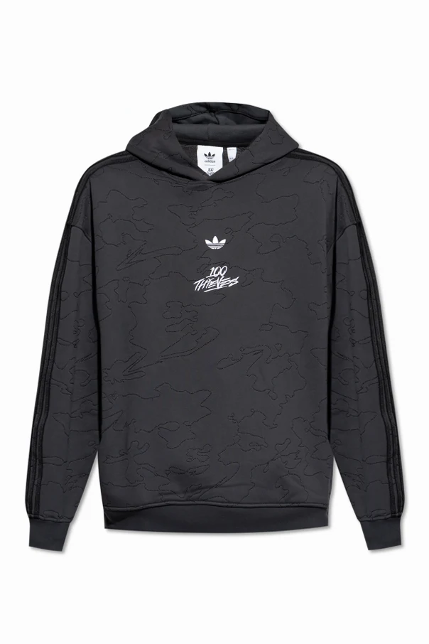 GREY ADIDAS x 100 Thieves