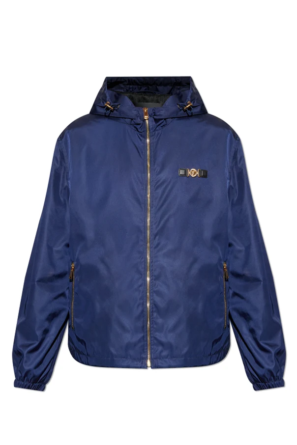 MARINEBLAU Jacke mit Kapuze